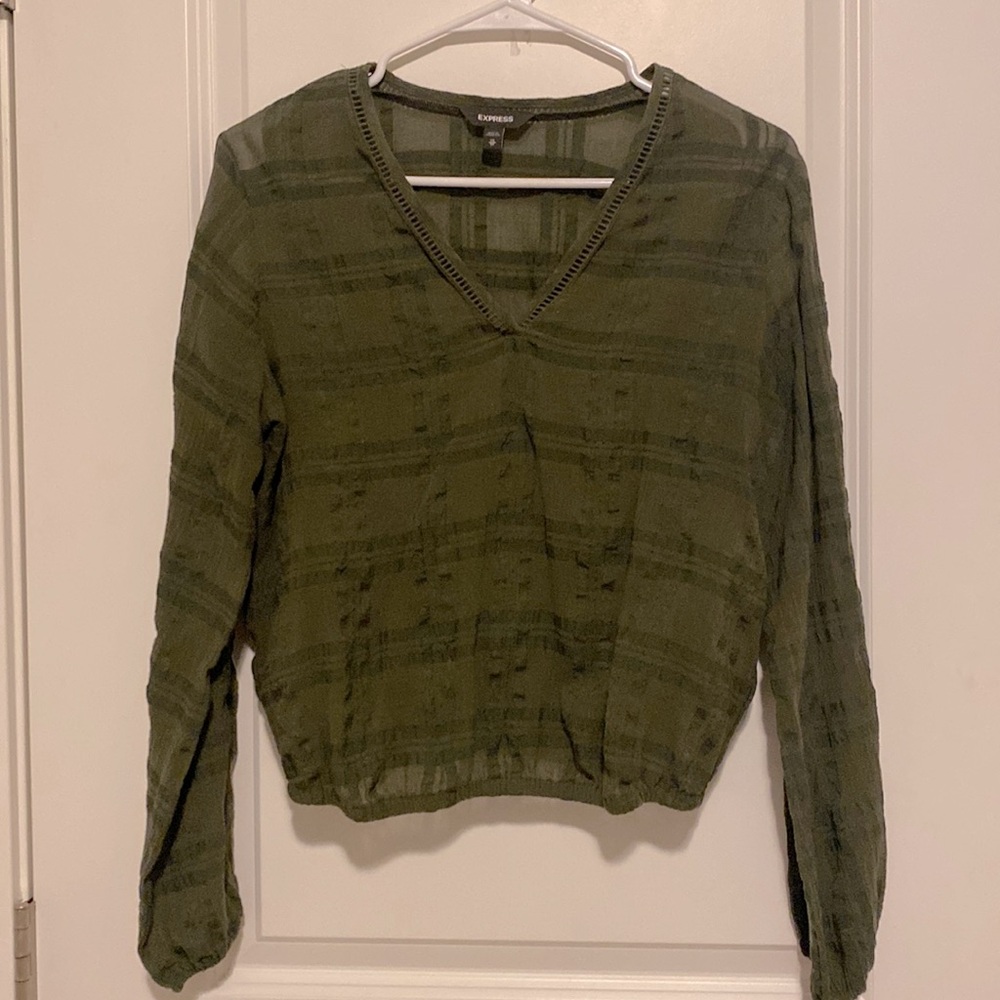 Express Crop Long Sleeve
